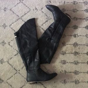 Call It Spring over-the-knee leather boots